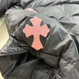 CHRM HRTS Jacket Puffer Black Cross CH080
