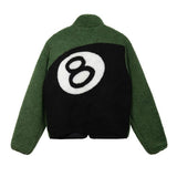 STSY Jacket 8 Ball Sherpa Reversible 6