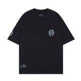 CHRM HRTS T-Shirt Triple Cross Logo Black
