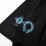 CHRM HRTS T-Shirt Triple Cross Logo Black