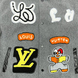 LV Jacket Patches Varsity Style