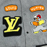 LV Jacket Patches Varsity Style