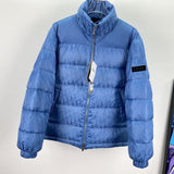 CD Oblique Blue Puffer Jacket
