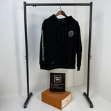 CHRM HRTS Hoodie Neon Logo Black CH072