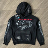 HLSTR Hoodie Airbrushed Skull