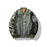 BP x OVO Jacket Loose Fit MA-1 Olive Drab