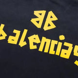 BLNCG Hoodie BB Distressed Logo Black BL063