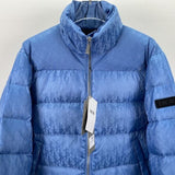 CD Oblique Blue Puffer Jacket
