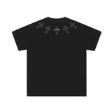 CHRM HRTS T-shirt Cross All Black