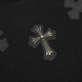 CHRM HRTS T-shirt Cross All Black