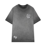 CHRM HRTS T-shirt Distressed Horseshoe Grey Logo