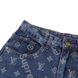 LV X SPRM Pants Monogram Denim