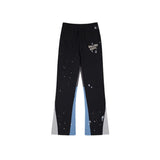 GLRY DPT Pants Black Paint Splatter GD001
