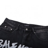 BLNCG Jeans Paris Black Graphic Logo