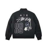NK X STSY Jacket Bomber Reversible black v