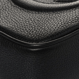 BORSA SOHO NERA IN PELLE MARTELLATA