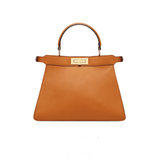 BORSA PEEKABOO ISEEU MEDIUM IN PELLE DI VITELLO MARRONE