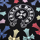 CHRM HRTS T-shirt Multicolor Cross Wreath Black