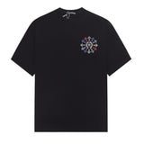 CHRM HRTS T-shirt Multicolor Cross Wreath Black