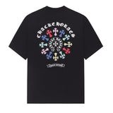 CHRM HRTS T-shirt Multicolor Cross Wreath Black