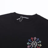 CHRM HRTS T-shirt Multicolor Cross Wreath Black