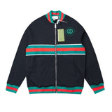 GG Jacket Full Zip Monogram Track Black