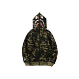 BP Hoodie Shark Camo OVO Black (REVERSE)