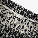 CD Shorts Monogram Navy Side Stripes