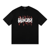 BLNCG T-shirt Graffiti Print Black