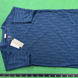 CD T-shirt Embossed Monogram Navy