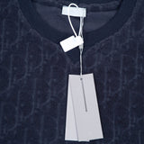 CD T-shirt Embossed Monogram Navy